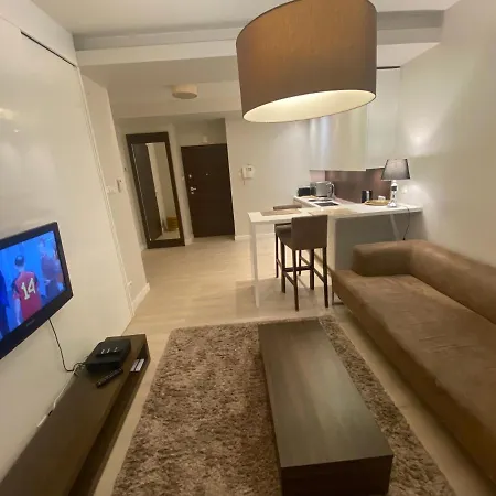 Appartement Platinum Towers Great View Balcony 1 Bedroom Varsovie